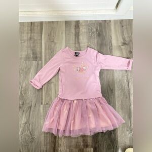 Girls Zunie Lavender Long Sleeve Dress size 6